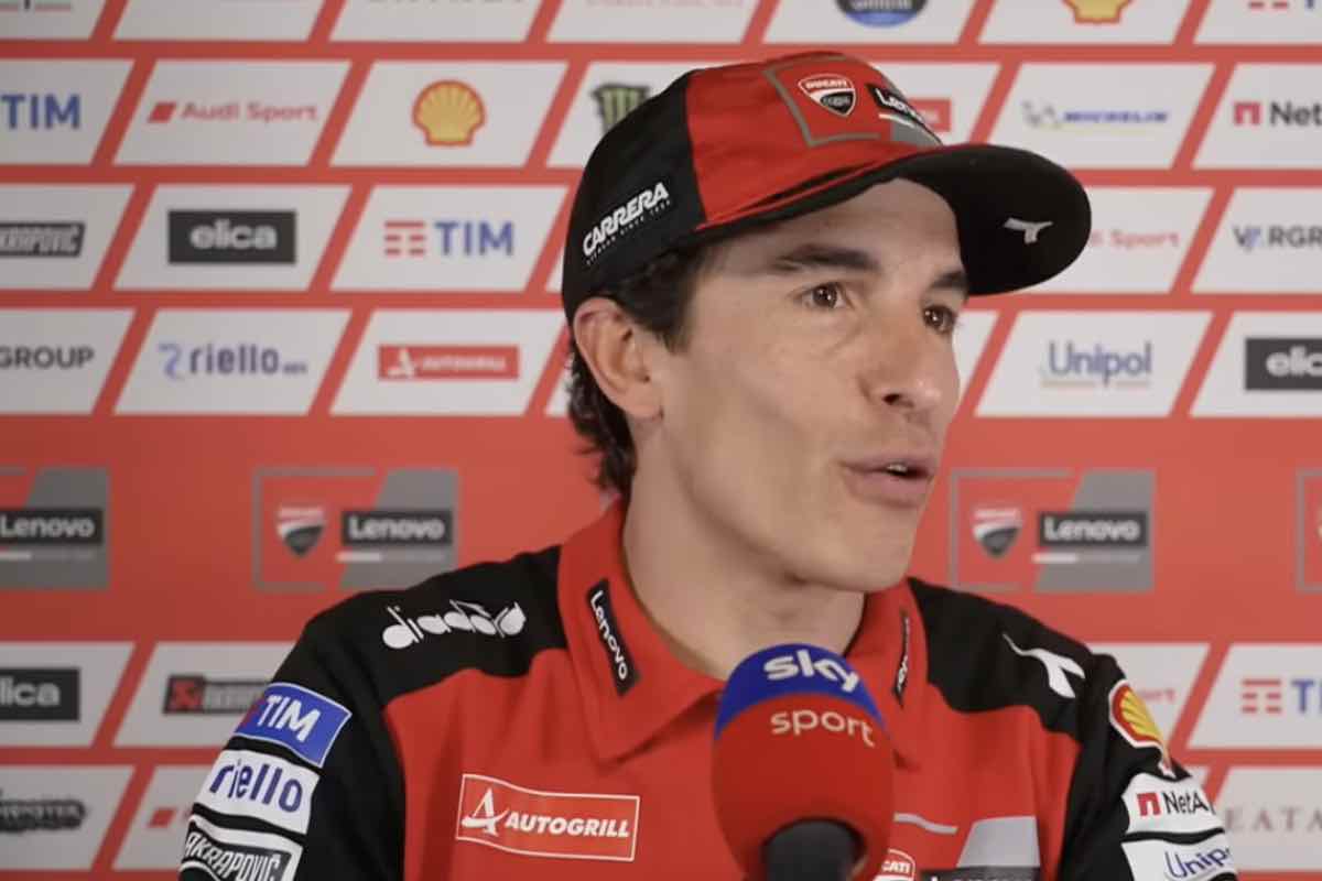 Marquez intervistato da Sky