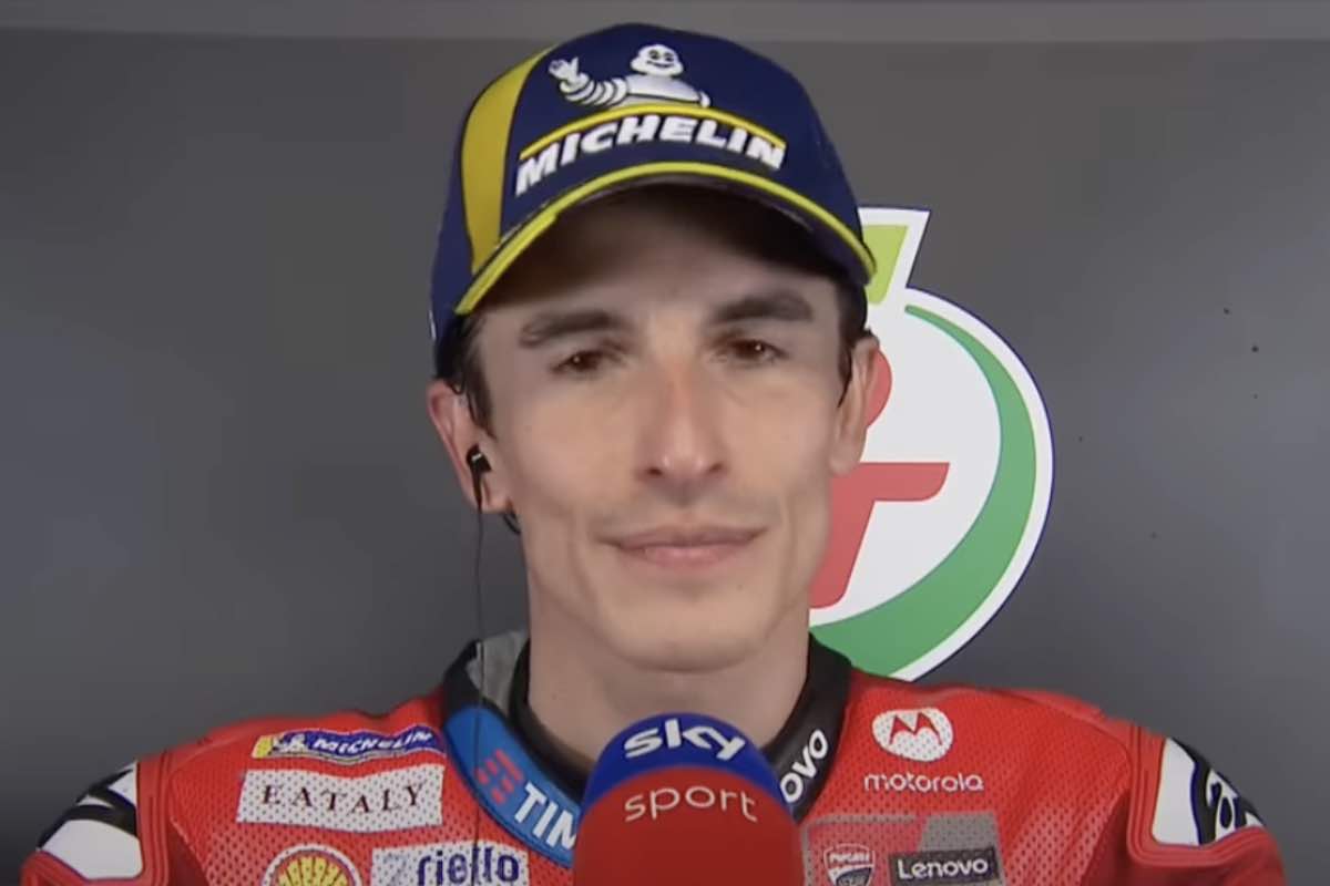 Marc Marquez intervistato a Sky dopo il Gp di Thailandia