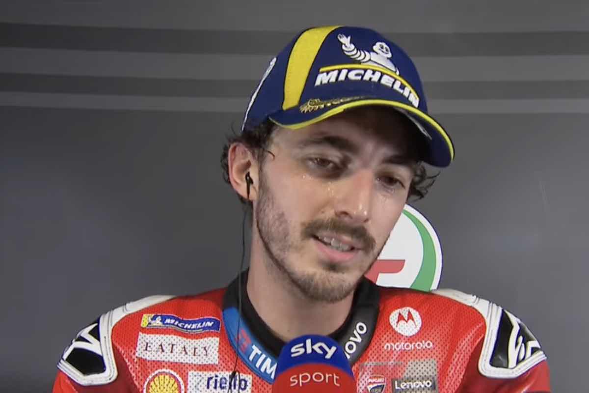 Pecco Bagnaia intervistato a Sky