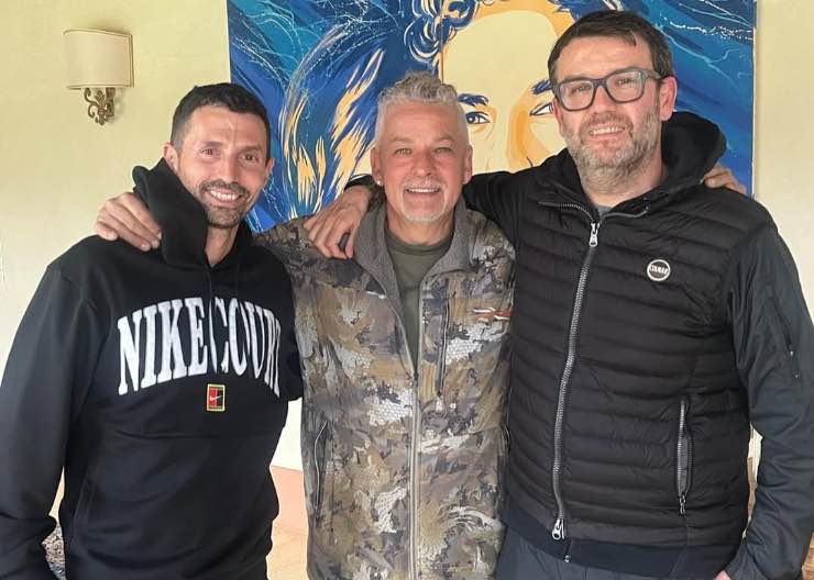 Vagnozzi con Baggio