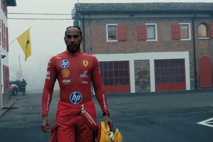 Hamilton a Maranello