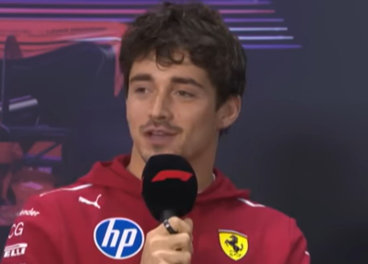 Leclerc dopo i test in Bahrain