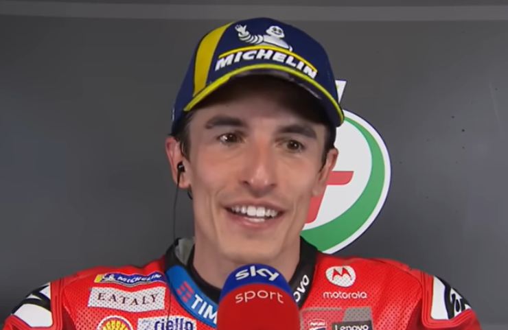 Marquez intervistato dopo il GP in Thailandia