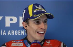 Marquez intervistato dopo il GP d'Argentina